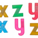 letters x y and z